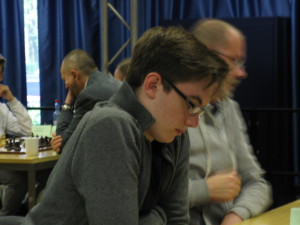 Lukas Schimnatkowski zu Beginn der 3. Runde