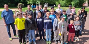 Das OSV-Team vor der Siegerehrung 