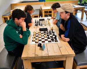 Tom, Jan, Rouven und Niklas